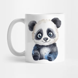 Panda Bear Watercolor Mug